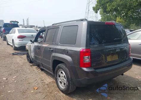 2016 Jeep Patriot Sport from USA, damaged, VIN 1C4NJPBB7GD536408